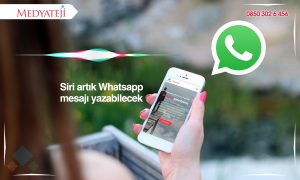Popüler mesajlaşma uygulaması Whatsapp, iOS 10 güncellemesiyle entegre oldu. iPhone'nin yapay zekalı yazılımı Siri ile artık Whatsapp mesajı yazabilecek ve görüşme yapabileceksiniz.